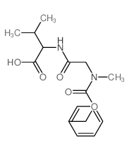 3-methyl-2-[[2-(methyl-phenylmethoxycarbonyl-amino)acetyl]amino]butanoic acid picture