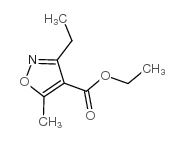 3-乙基-5-甲基-4-异噁唑甲酸乙酯结构式