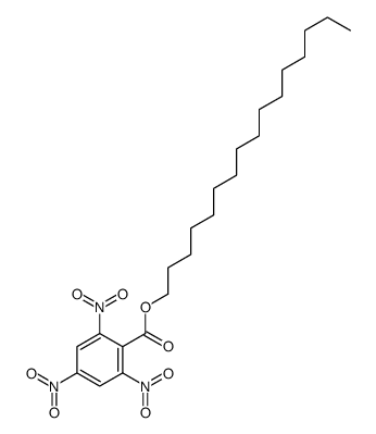 hexadecyl 2,4,6-trinitrobenzoate Structure