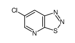 6-chlorothiadiazolo[5,4-b]pyridine Structure