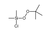 tert-butylperoxy-chloro-dimethylsilane Structure