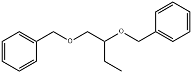 1,1'-[(1-Ethyl-1,2-ethanediyl)bis(oxymethylene)]bisbenzene structure