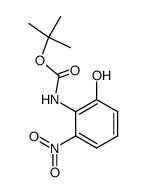 tert-butyl 2-hydroxy-6-nitrophenylcarbamate Structure