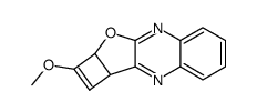 2-methoxy-2a,9b-dihydro-cyclobuta[4,5]furo[2,3-b]quinoxaline结构式