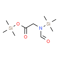 N-Formyl-N-(trimethylsilyl)glycine trimethylsilyl ester结构式