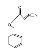 2-diazo-1-(3-phenyl-oxiranyl)-ethanone Structure