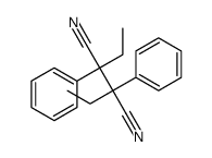 2,3-diethyl-2,3-diphenylbutanedinitrile Structure