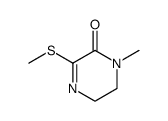 2(1H)-Pyrazinone,5,6-dihydro-1-methyl-3-(methylthio)-(9CI)结构式