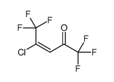 4-Chloro-1,1,1,5,5,5-hexafluoro-3-penten-2-one structure
