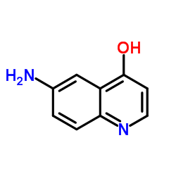 6-氨基喹啉-4-醇结构式