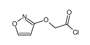 Acetyl chloride, (3-isoxazolyloxy)- (9CI) Structure