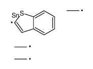 1-benzothiophen-2-yl(triethyl)stannane结构式