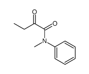 N-methyl-2-oxo-N-phenylbutanamide Structure