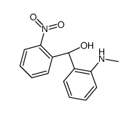 (2-Methylamino-phenyl)-(2-nitro-phenyl)-methanol结构式