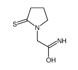 2-thioxo-1-pyrrolidineacetamide structure