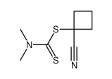 (1-cyanocyclobutyl) N,N-dimethylcarbamodithioate Structure