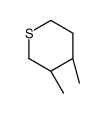 (3S,4R)-3,4-dimethylthiane结构式