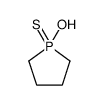 1-hydroxy-1-sulfanylidene-1λ5-phospholane结构式