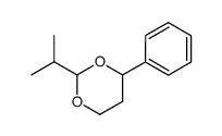 2-isopropyl-4-phenyl-1,3-dioxane Structure