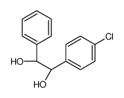 (1R,2R)-1-(4-chlorophenyl)-2-phenylethane-1,2-diol结构式