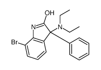 7-bromo-3-(diethylamino)-3-phenyl-1H-indol-2-one Structure