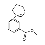 methyl 4-(4-bicyclo[2.2.1]heptanyl)benzoate结构式