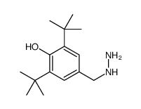 3,5-二叔丁基-4-羟基苄肼结构式