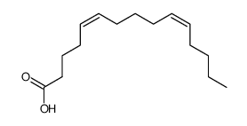 (5Z,10Z)-5,10-Pentadecadienoic acid结构式