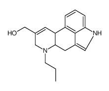 [(6aR,10aR)-7-propyl-6,6a,8,10a-tetrahydro-4H-indolo[4,3-fg]quinoline-9-yl]methanol结构式