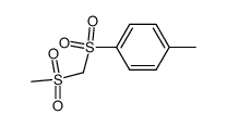 (Methylsulfonyl)(p-tolylsulfonyl)methane结构式