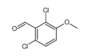 2,6-dichloro-3-methoxybenzaldehyde Structure
