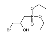 1-bromo-3-diethoxyphosphorylpropan-2-ol Structure