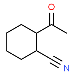 Cyclohexanecarbonitrile, 2-acetyl- (6CI,9CI) structure