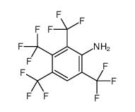 2,3,4,6-tetrakis(trifluoromethyl)aniline Structure