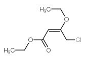 Ethyl (E)-4-chloro-3-ethoxybut-2-enoate Structure