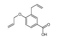 4-prop-2-enoxy-3-prop-2-enylbenzoic acid结构式