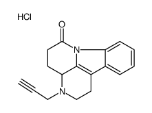 3-(2-Propynyl)-1,2,3,3a,4,5-hexahydrocanthin-6-one hydrochloride结构式