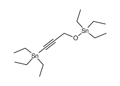 1-triethylstannyl-3-triethylstannoxypropyne Structure