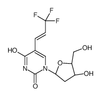 5-(3,3,3-trifluoro-1-propenyl) 2'-deoxyuridine Structure