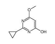 4(1H)-Pyrimidinone, 2-cyclopropyl-6-methoxy- (9CI) picture