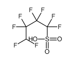 1,1,2,2,3,3,4,4-octafluorobutane-1-sulphonic acid结构式