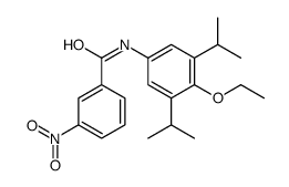 N-[4-ethoxy-3,5-di(propan-2-yl)phenyl]-3-nitrobenzamide Structure