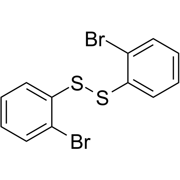 1-bromo-2-(2-bromophenyl)disulfanyl-benzene Structure