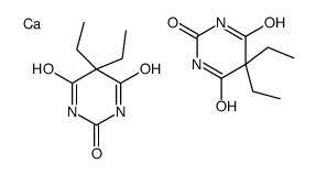 calcium bis(5,5-diethylbarbiturate)结构式