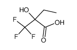 2-HYDROXY-2-(TRIFLUOROMETHYL)BUTYRIC ACID Structure