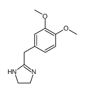 (3,4-dihydroxybenzyl)-2-imidazoline结构式