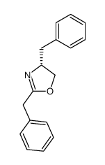 (4R)-2,4-dibenzyl-2-oxazoline Structure
