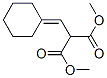2-(Cyclohexylidenemethyl)malonic acid dimethyl ester Structure