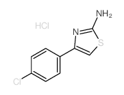 4-(4-chlorophenyl)-1,3-thiazol-2-amine Structure