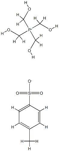 tetrakis(hydroxymethyl)phosphoniumpara-toluenesulphonate结构式